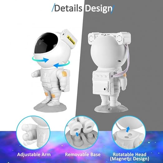 Storio Plastic Baby Toys Astronaut Galaxy Projector