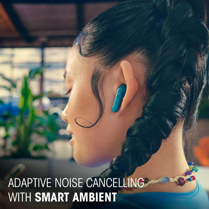 JBL New Launch Tune Beam 2 TWS, ANC Earbuds, 48Hr Playtime,Dual Connect, Ambient Aware, Relax Mode, Customized EQ with Headphones App, 6 Mics for Clear Calls, Spatial Sound, Personi-Fi 3.0 (Black)