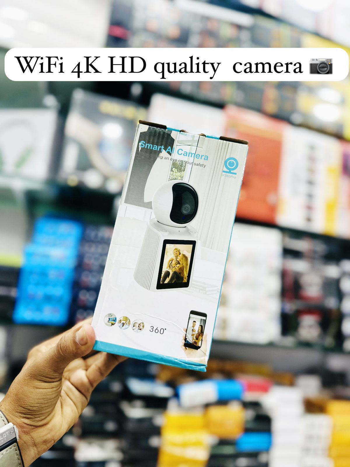MAX WI FI 4K HD QULITY CAMERA