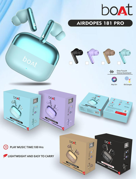 BOAT AIRDOPES 181 PRO