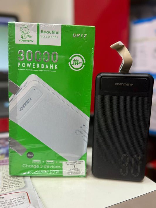 VDENMENY 30,000mAh Power Bank