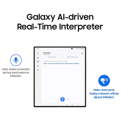 Samsung Galaxy Buds3 Pro| White| Wireless Earbuds| Powered by Galaxy AI| IP57| Active Noise Cancellation| Adaptive Noise Control| 37hrs Battery| 360 Surround Sound| Pinch Controls| Galaxy Ecosystem